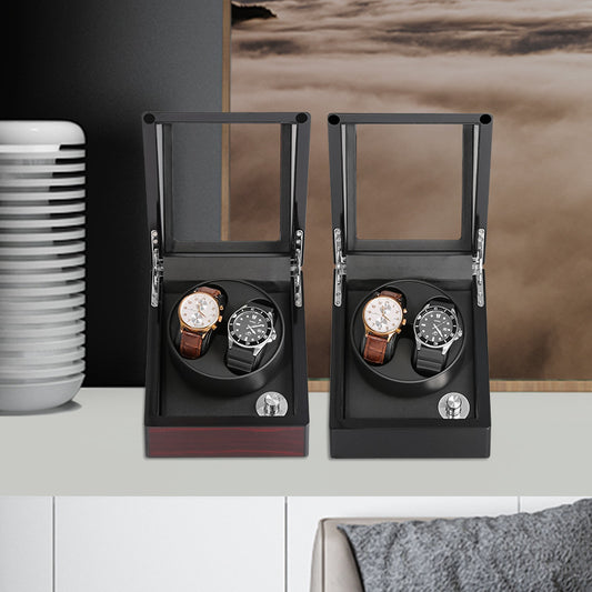 Open And Stop With Five-speed Adjustment, Piano Lacquered Watch Winder