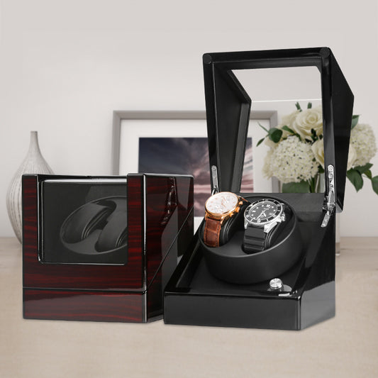 Open And Stop With Five-speed Adjustment, Piano Lacquered Watch Winder
